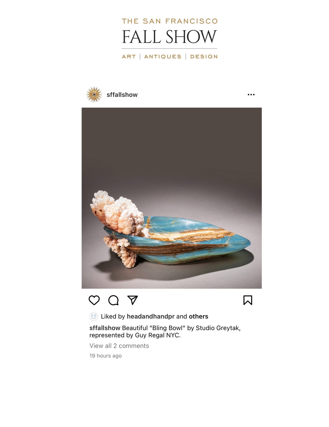 SAN FRANCISCO FALL SHOW INSTAGRAM