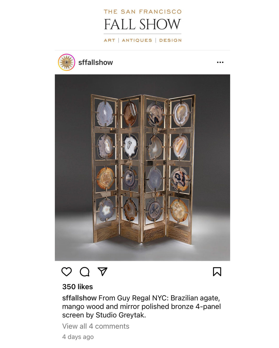 SAN FRANCISCO FALL SHOW INSTAGRAM