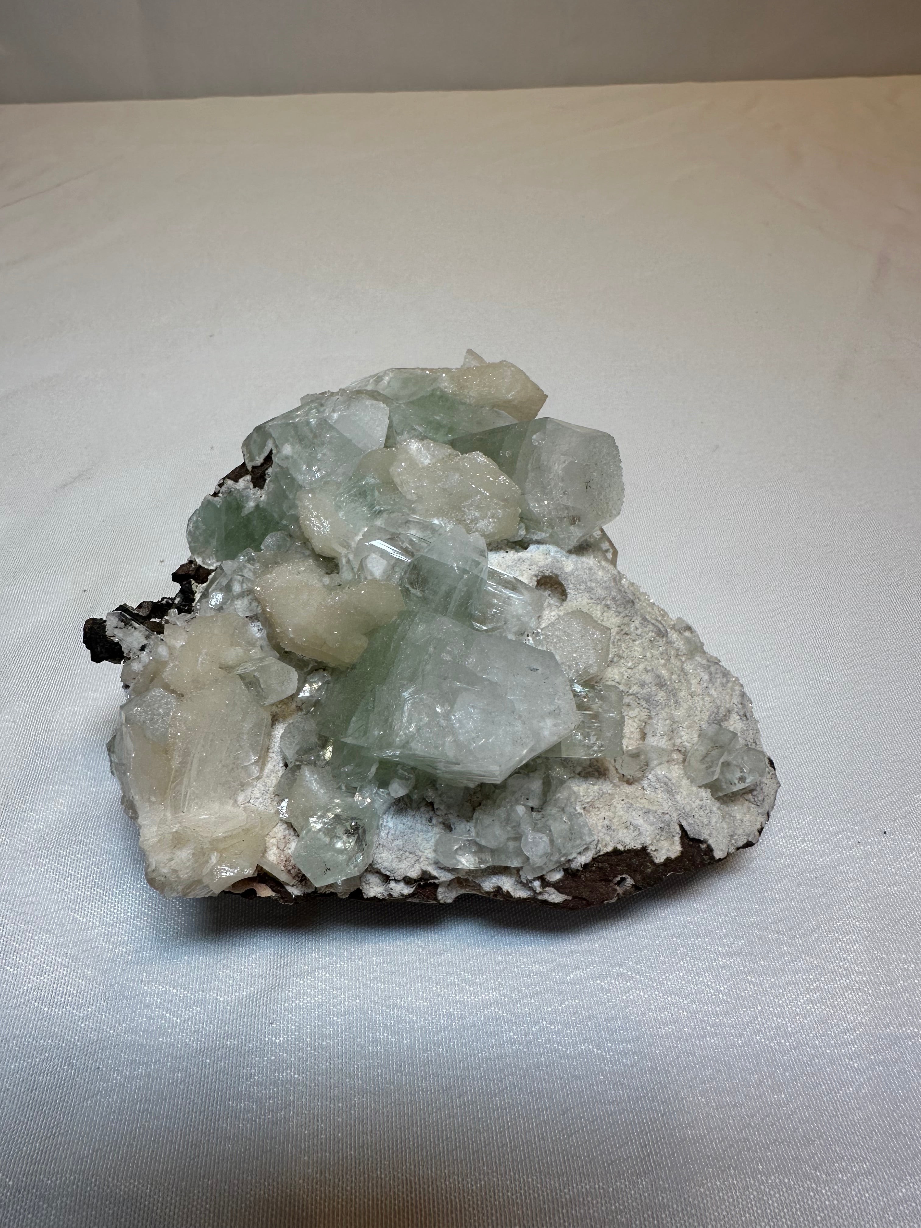 Apophyllite w/Fluorite