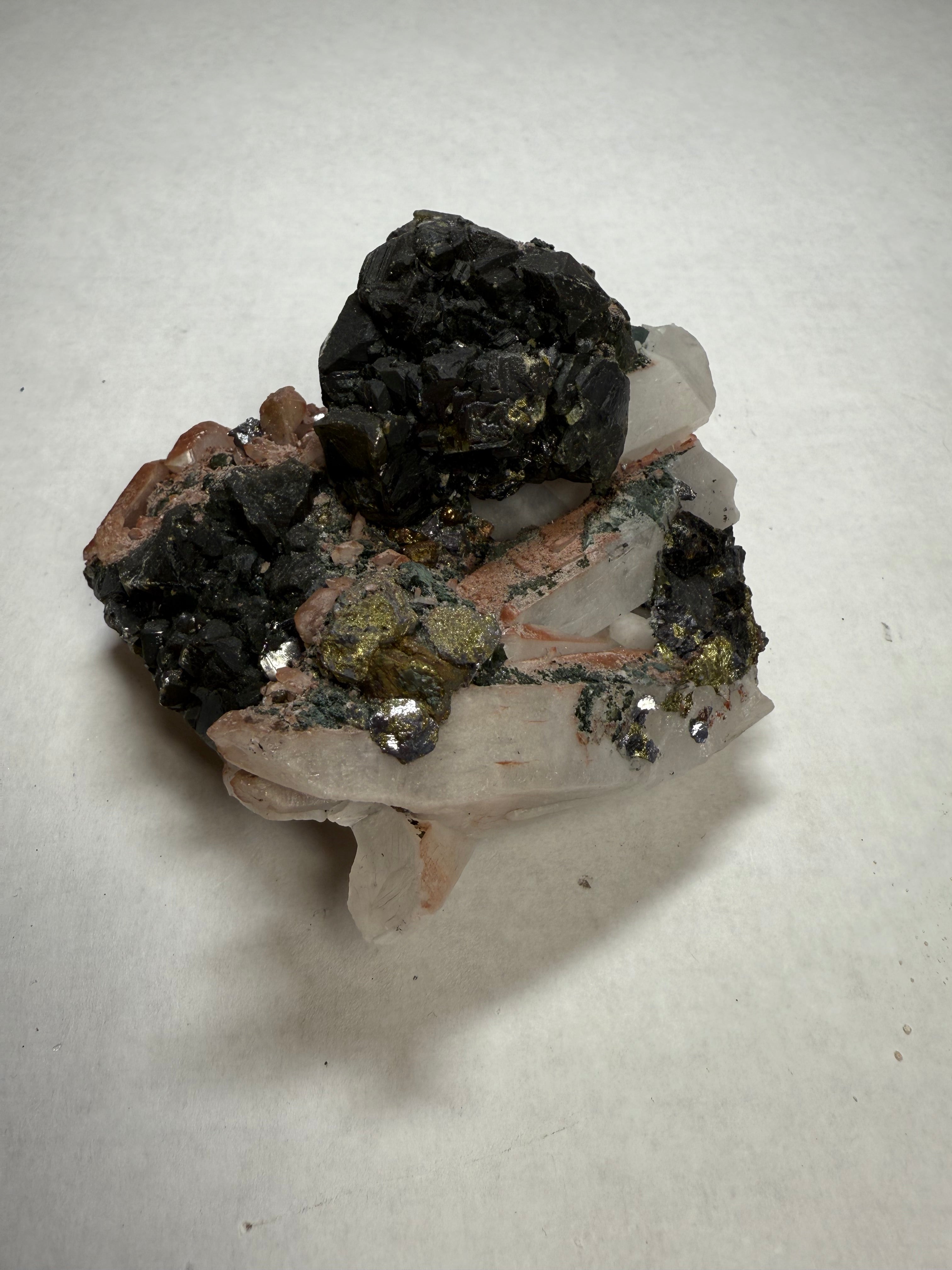 Quartz w/ Chalcopyrite