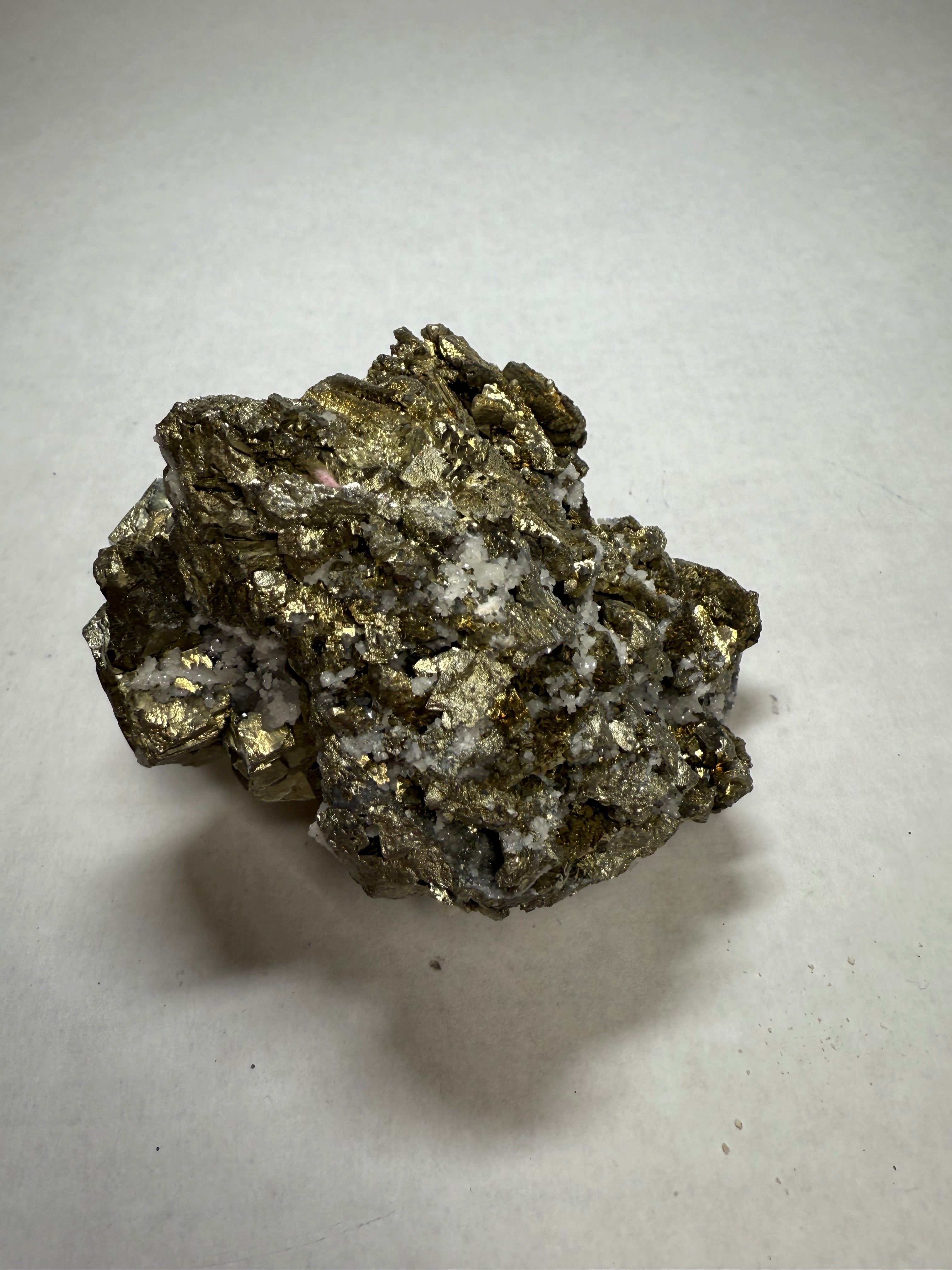 Pyrite w/ Calcite