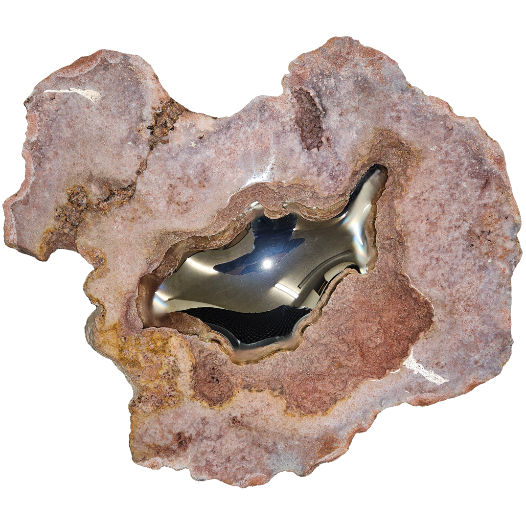 Pink Amethyst Mirror