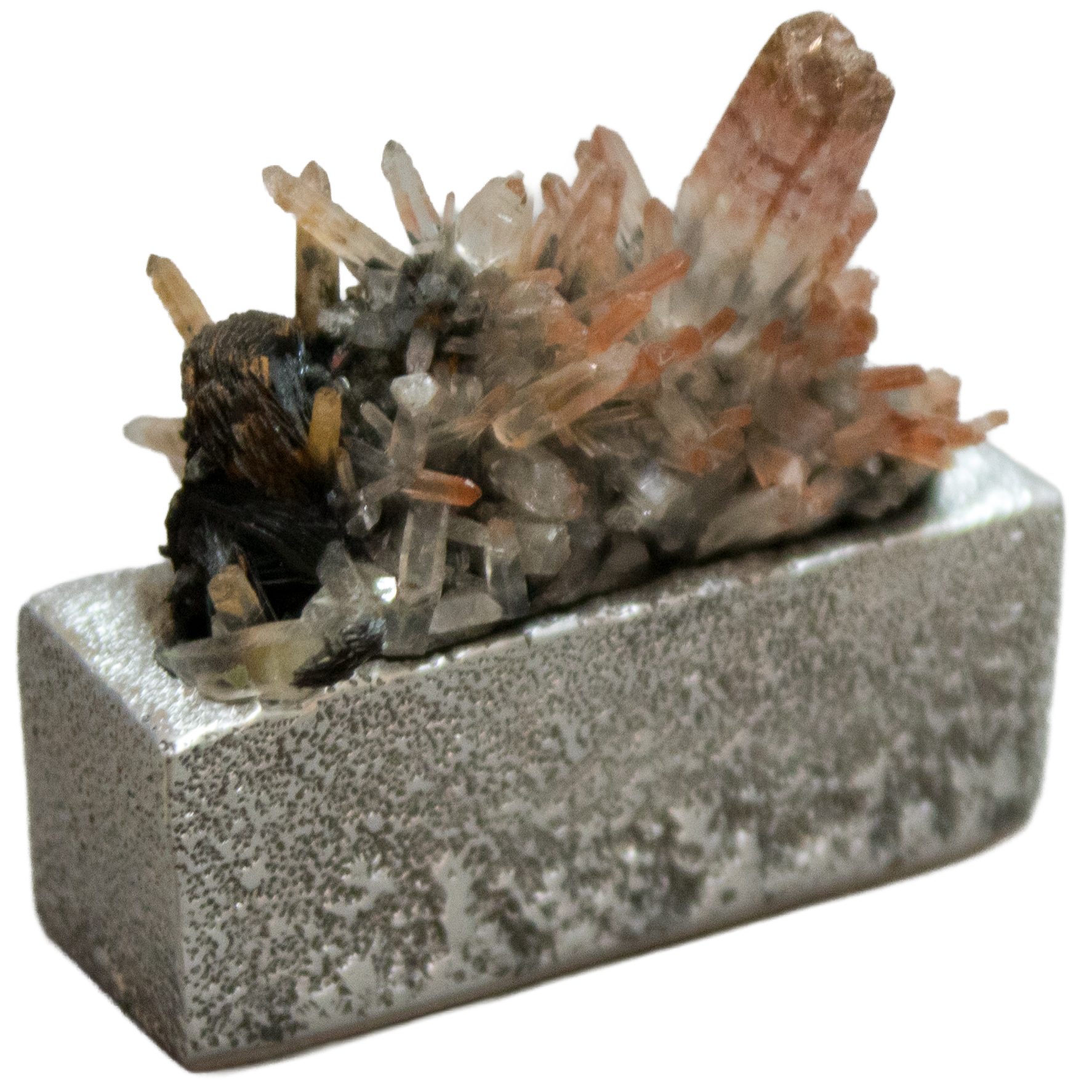 Quartz rustique sur aluminium moulé