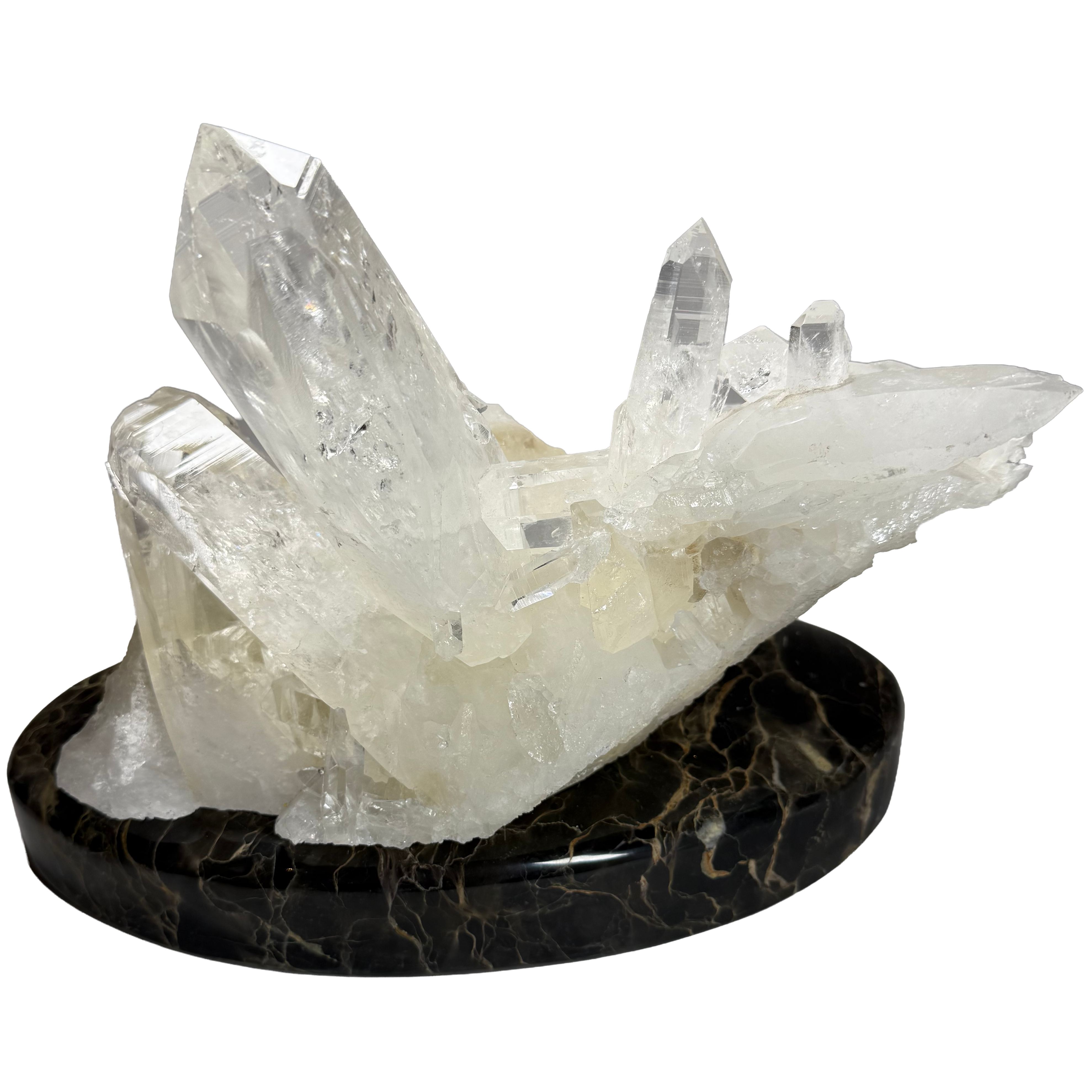 Quartz Columbia sur marbre