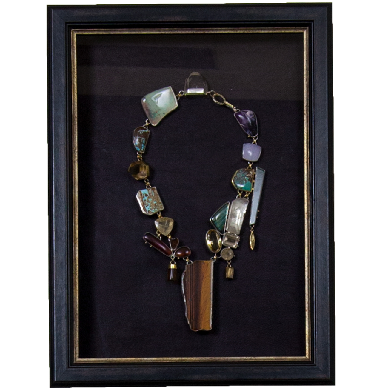 Collier Trésor du Tigre de Jade (Or 22 carats)