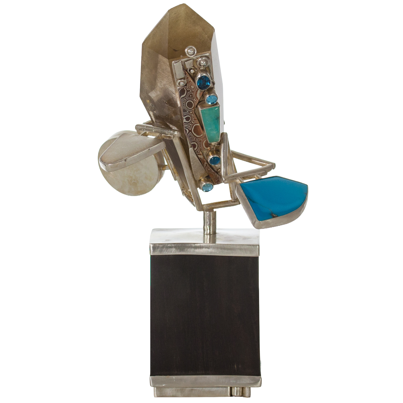 Talisman on Silver and Walnut Base