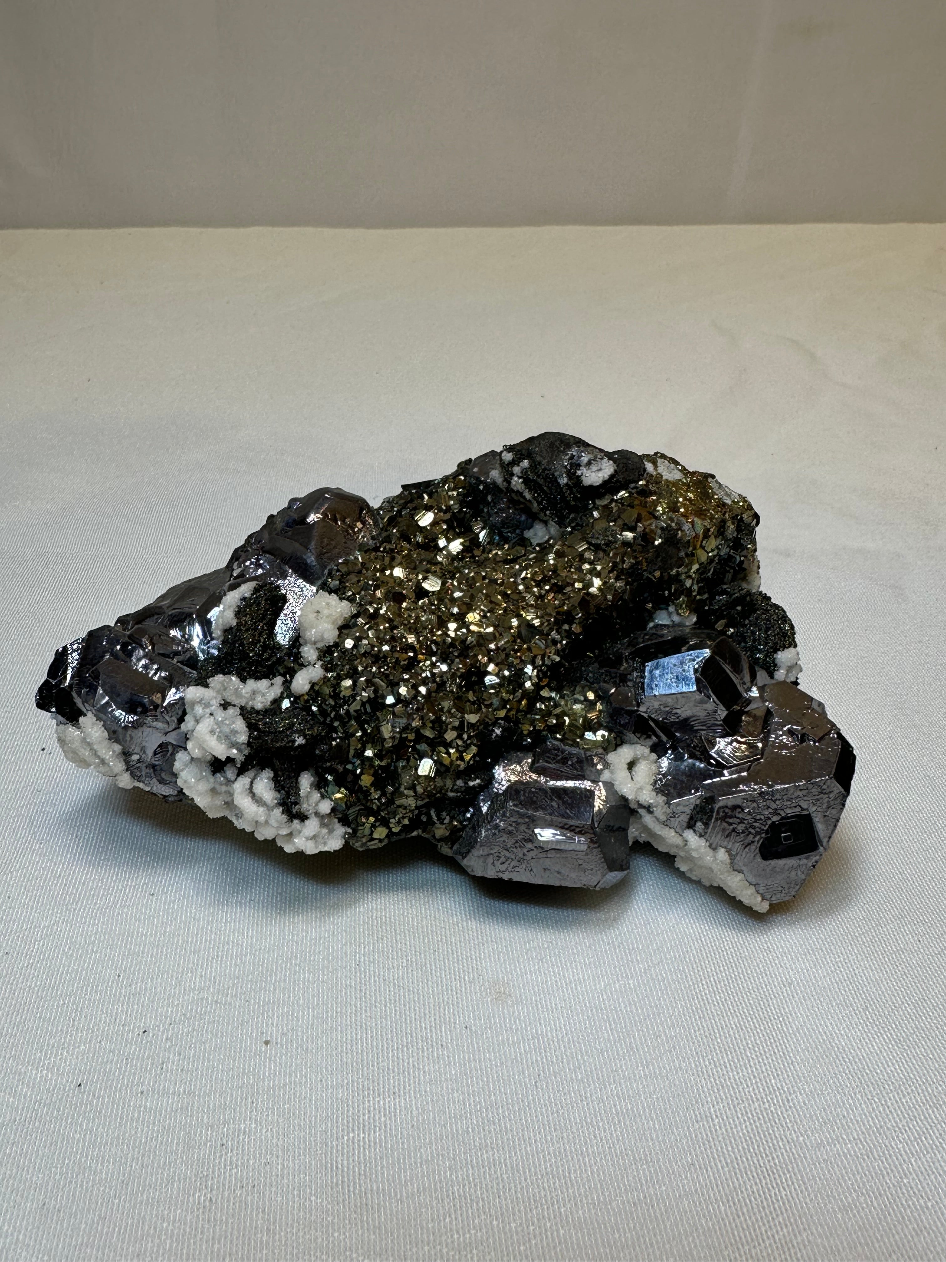 Galena, Pyrite, Calcite