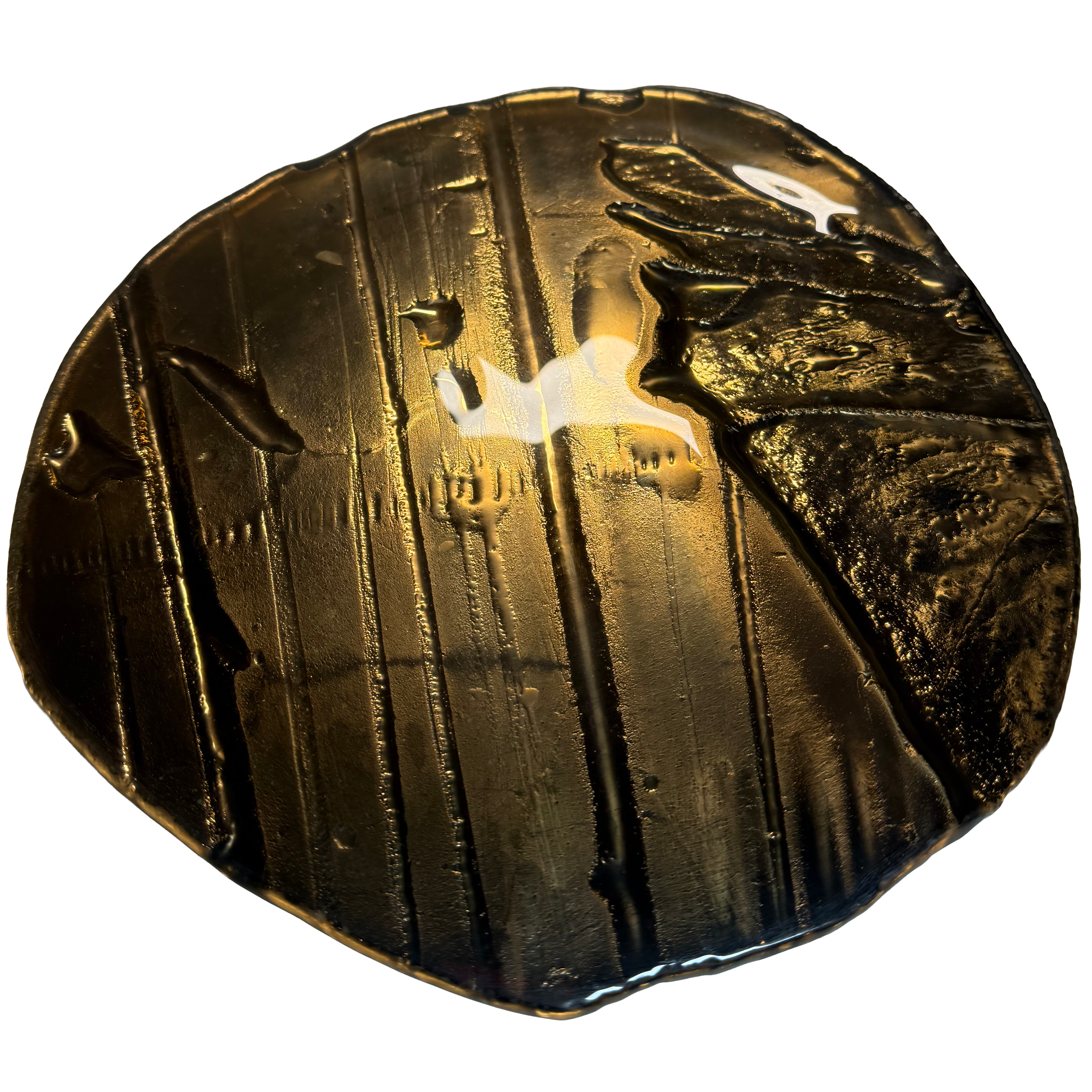 Gold Impact Mirror