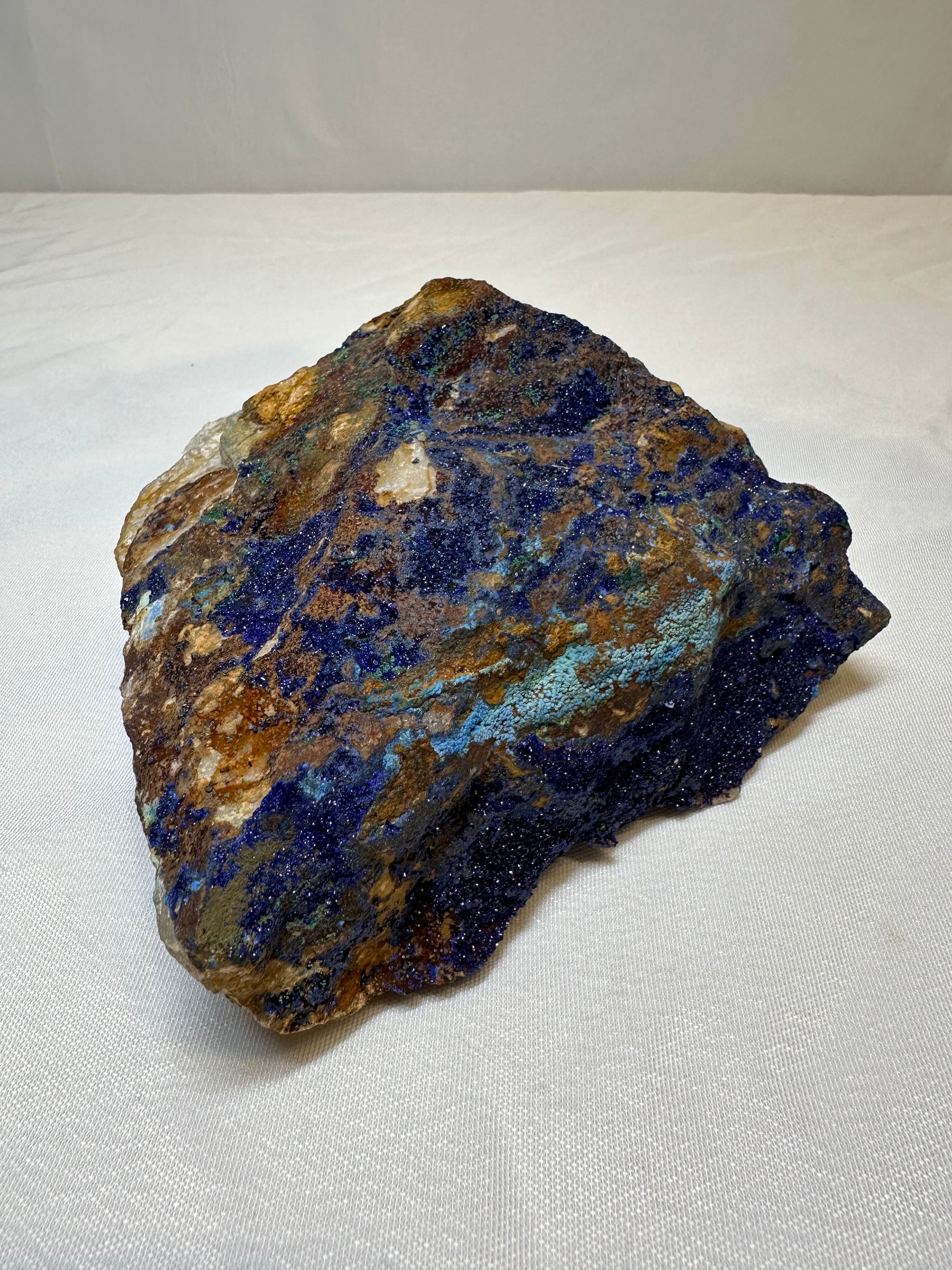 Azurite w/ Malachite
