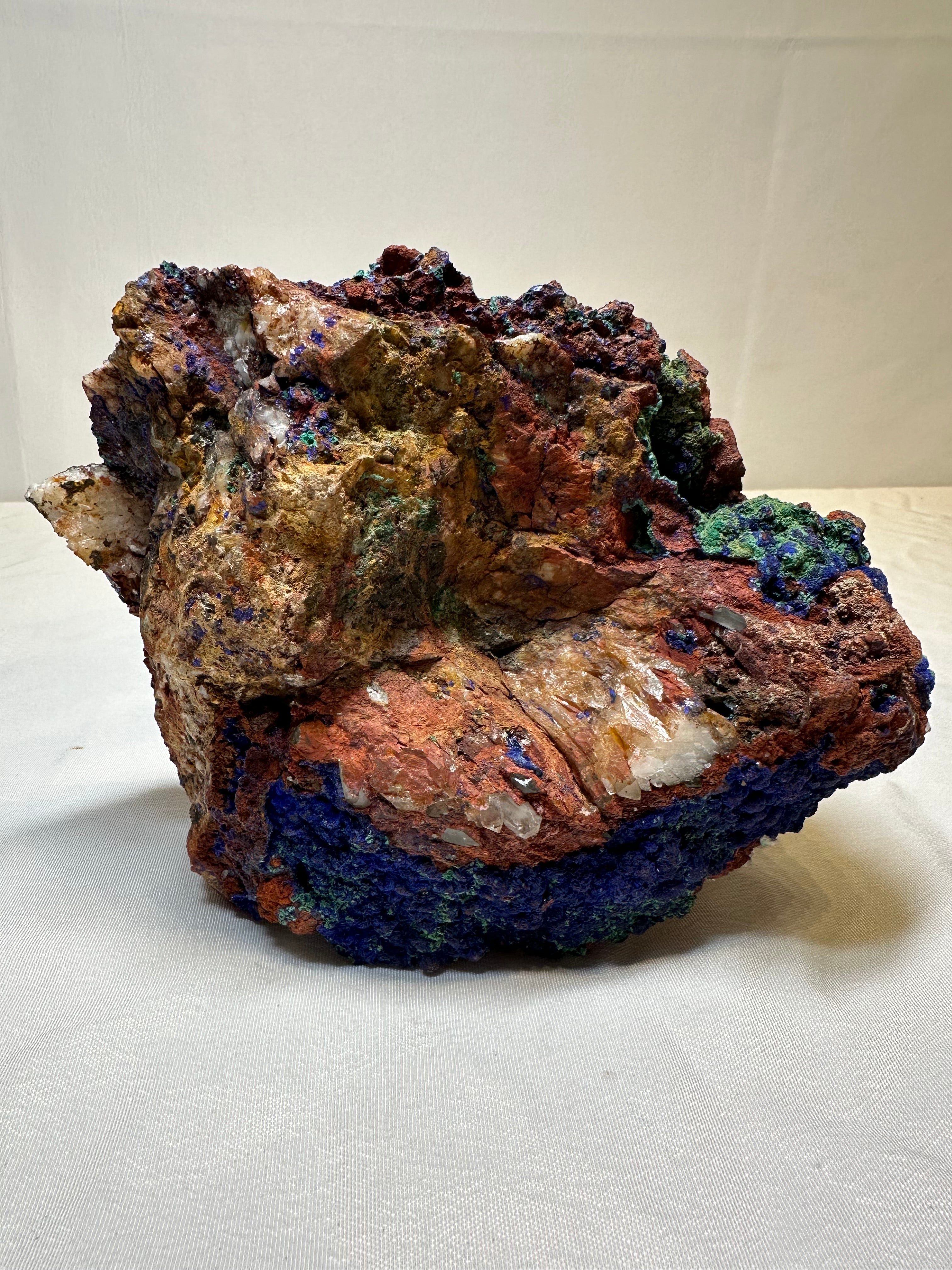 Azurite w/ Malachite