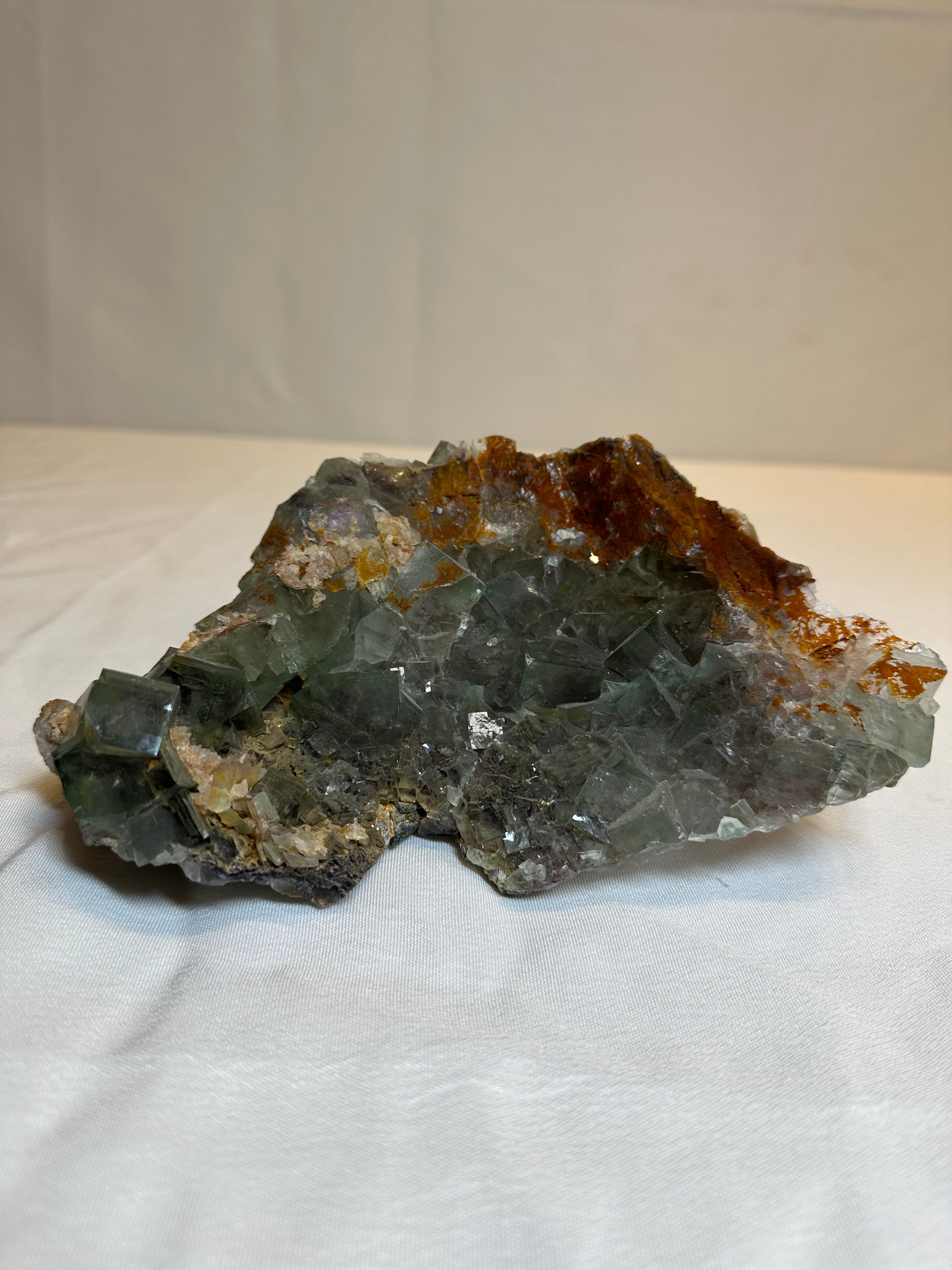 Green Fluorite w/ Matrix