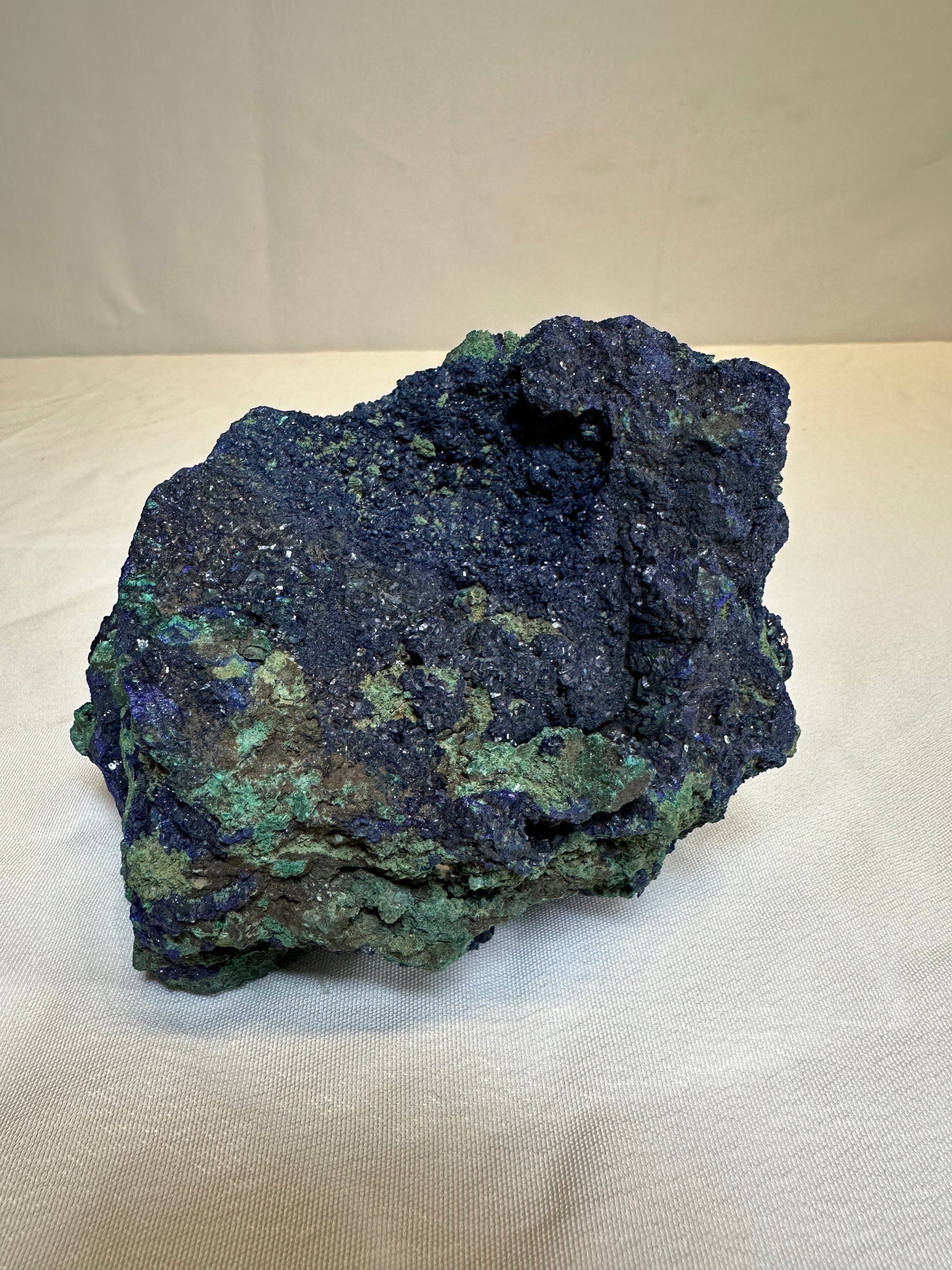 Azurite w/ Malachite