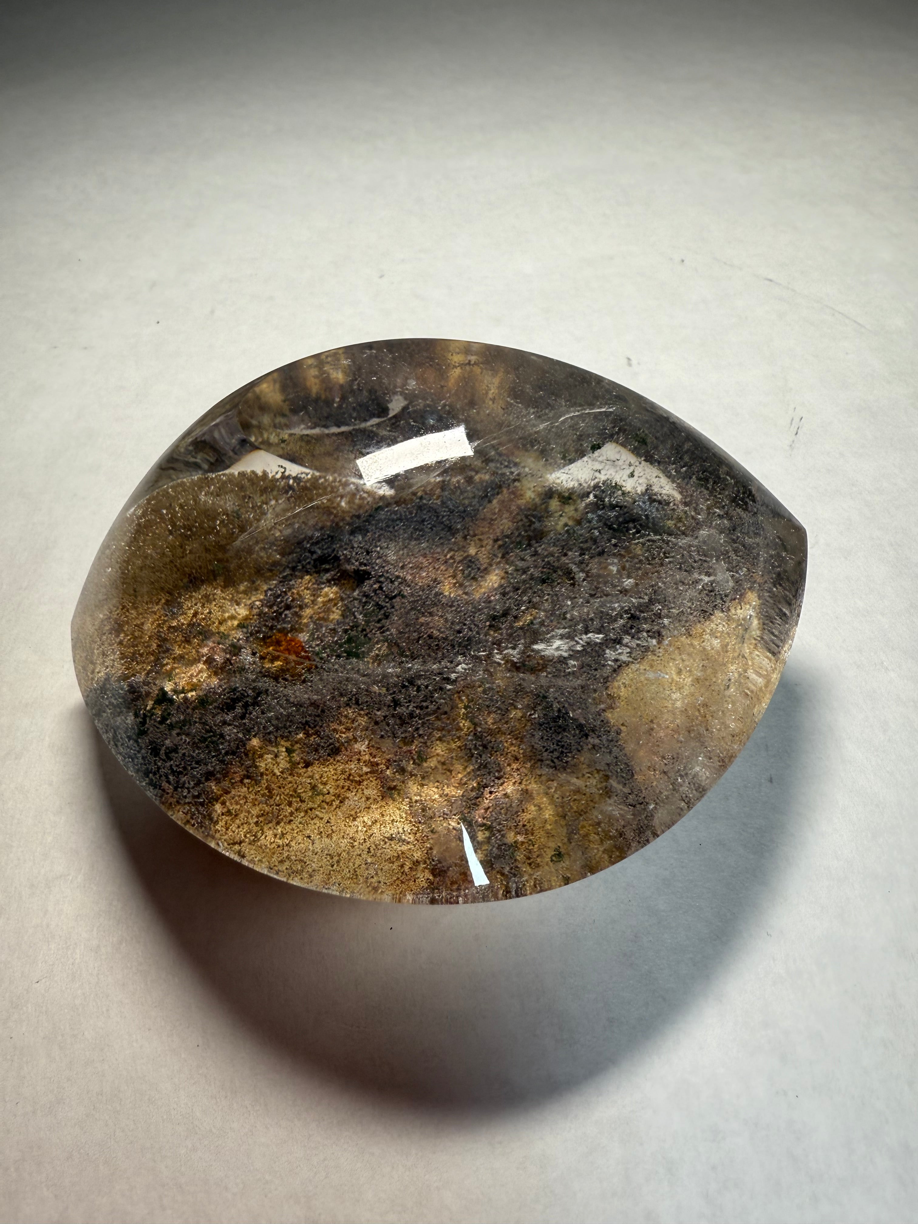 Quartz with Brown Iodolite