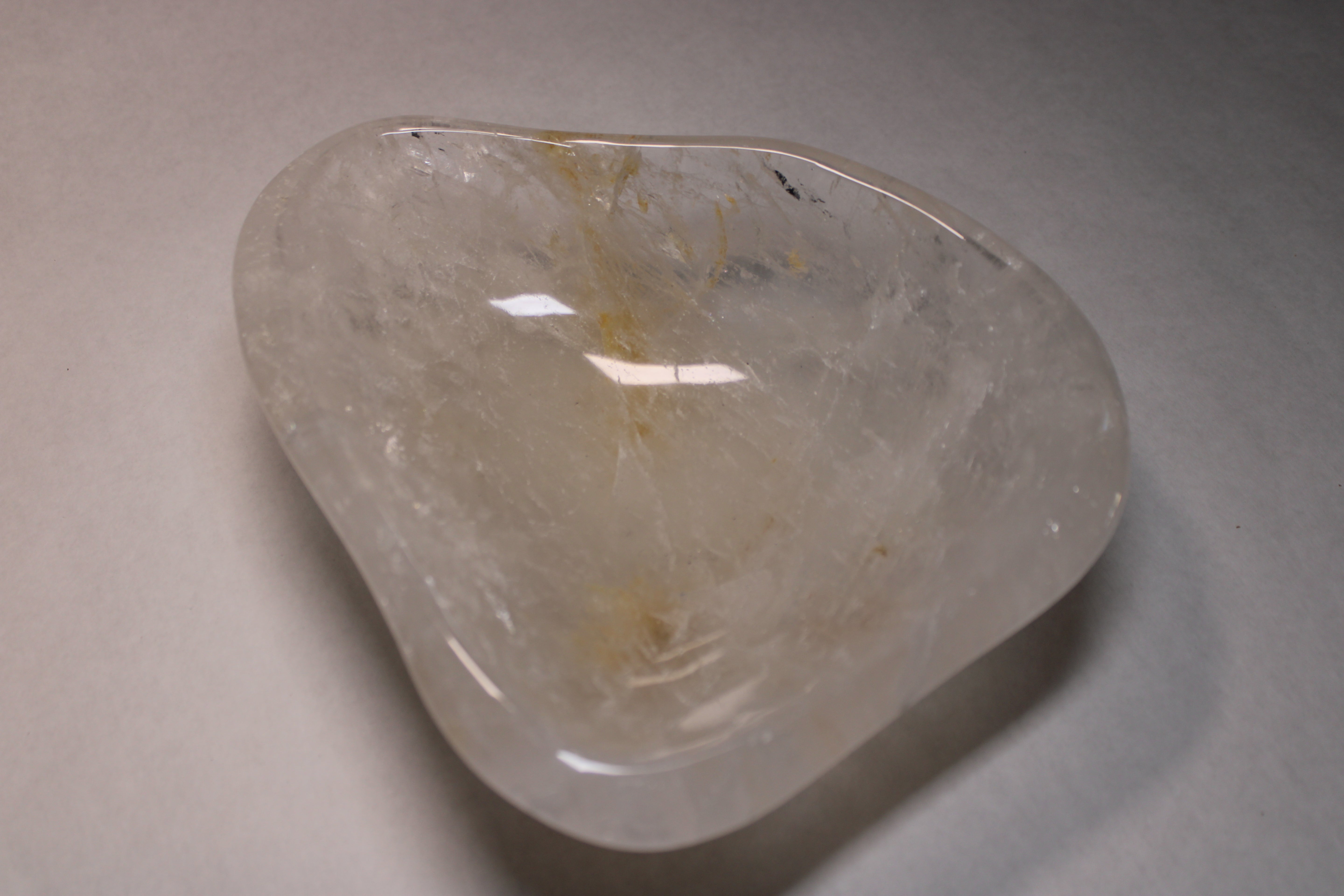 Clear Crystal Bowl (Madagascar)