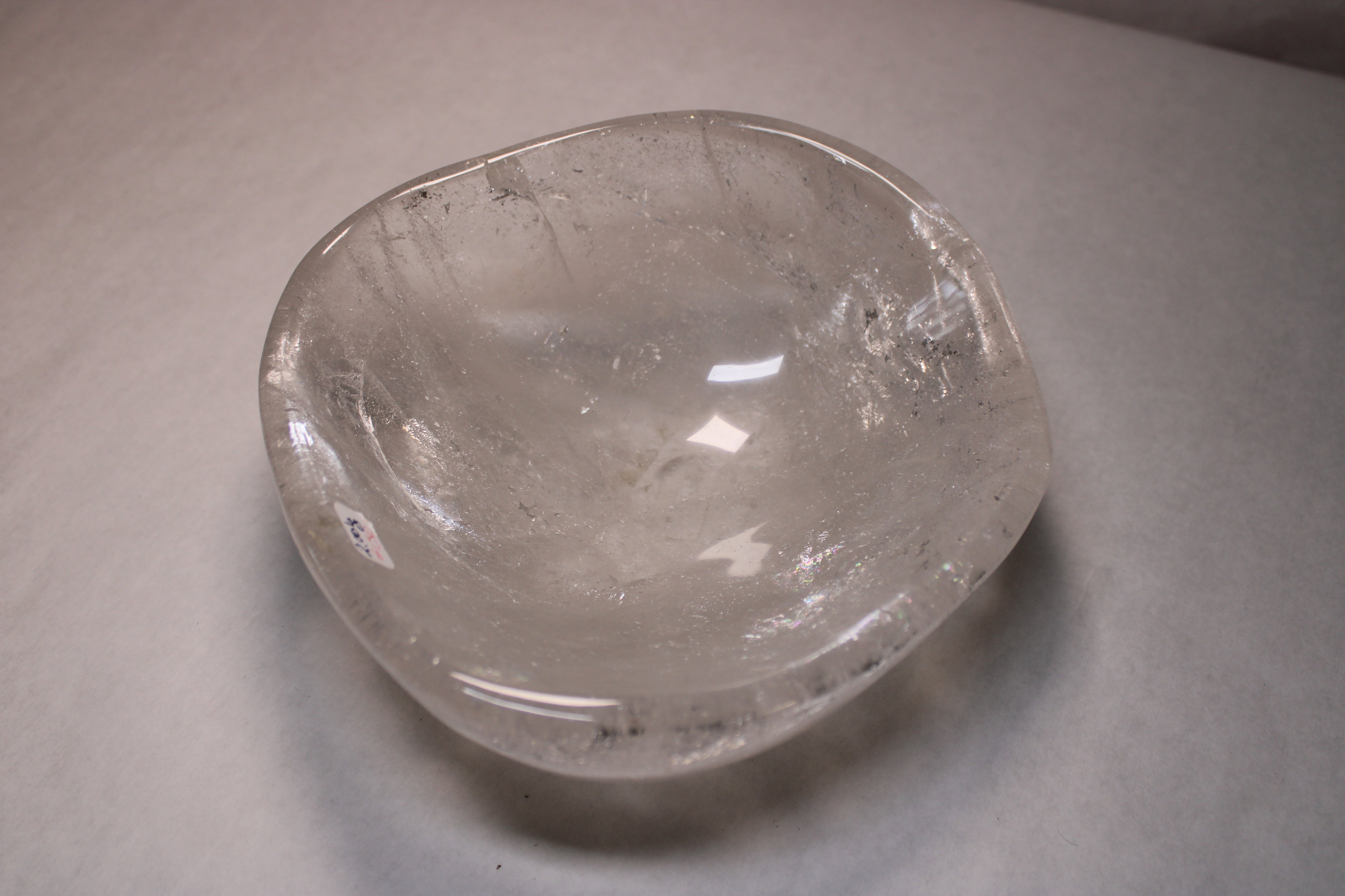Clear Crystal Bowl (Madagascar)