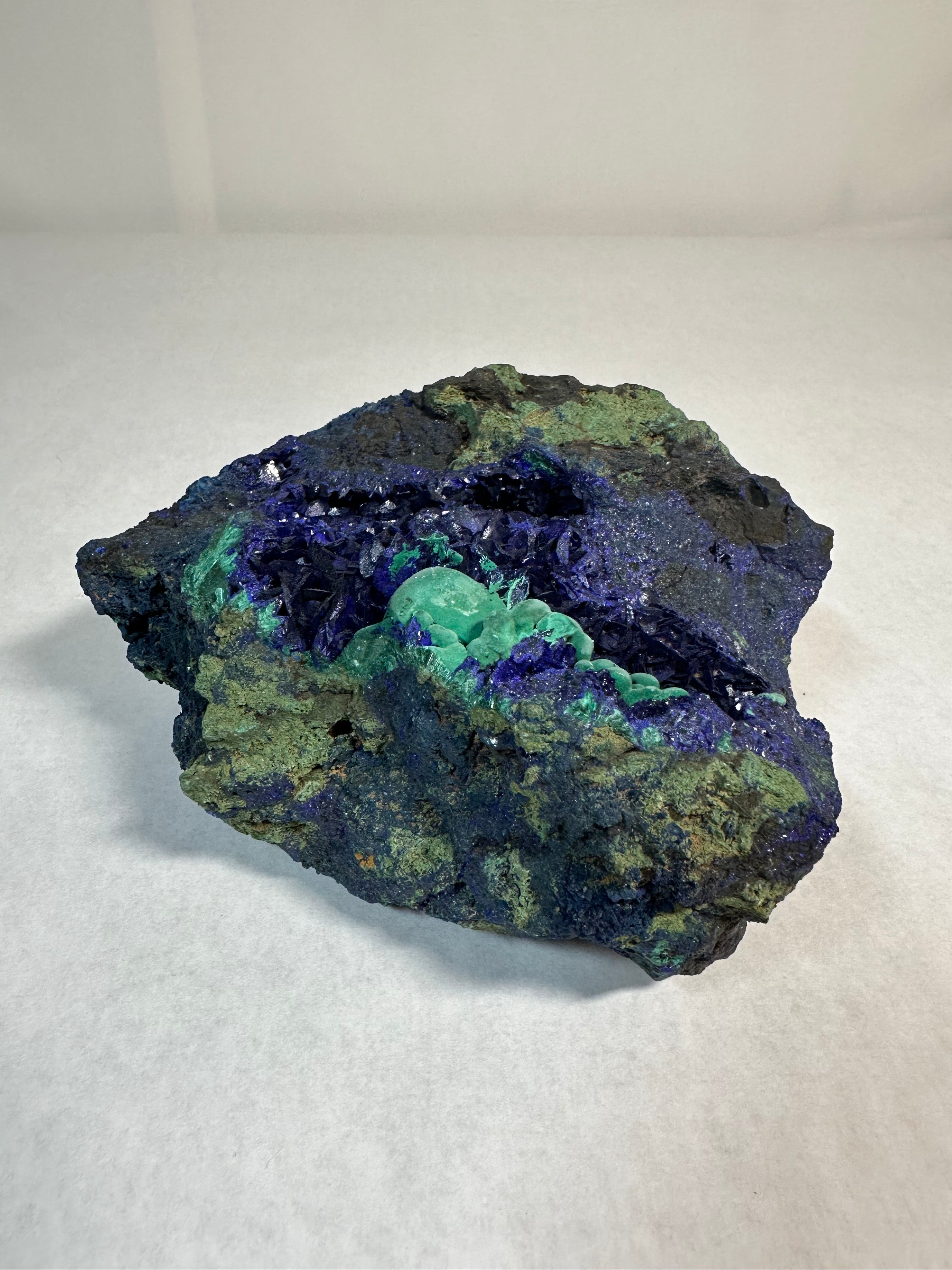 Azurite w/ Malachite