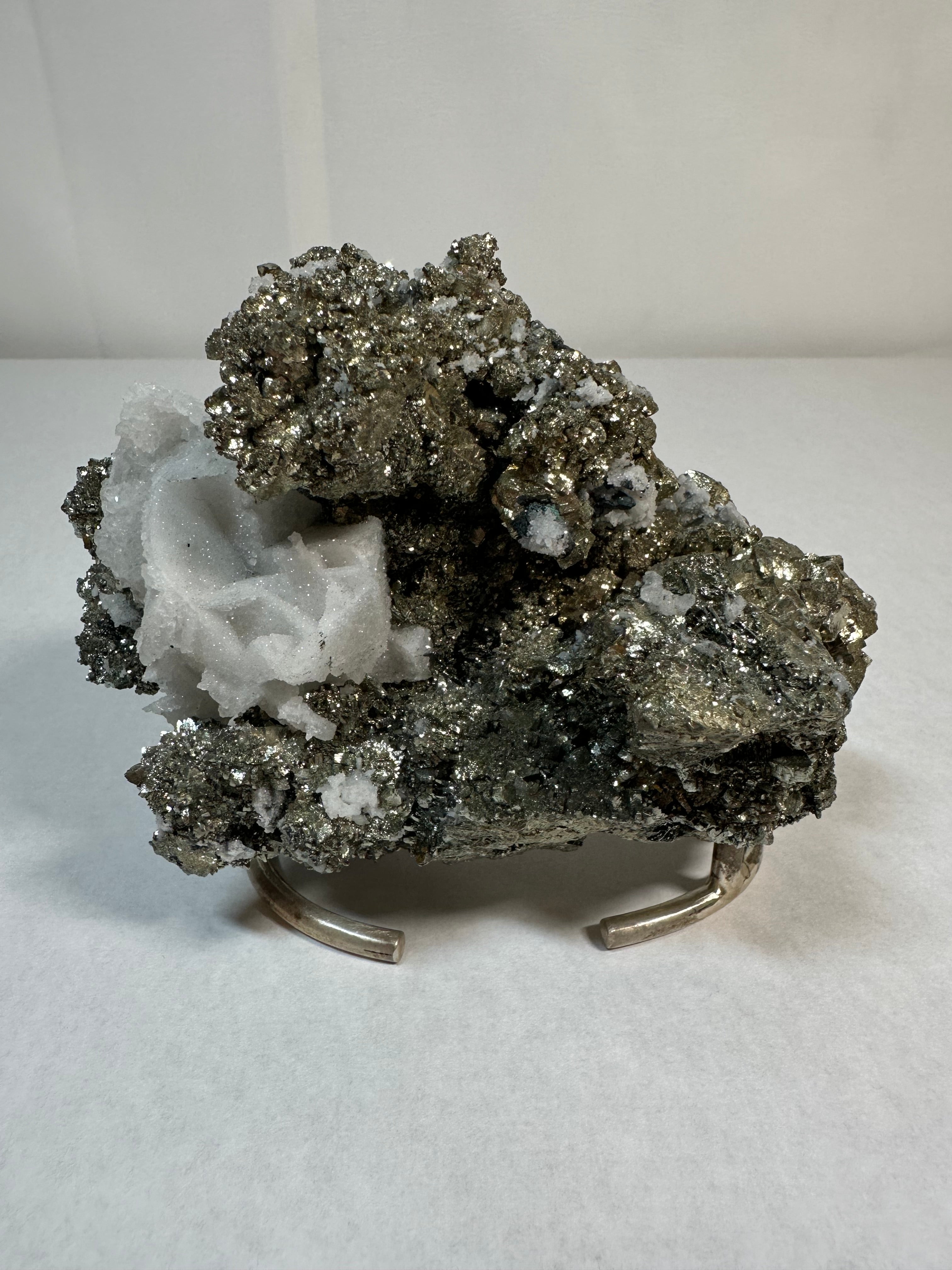 Pyrite w/ Calcite