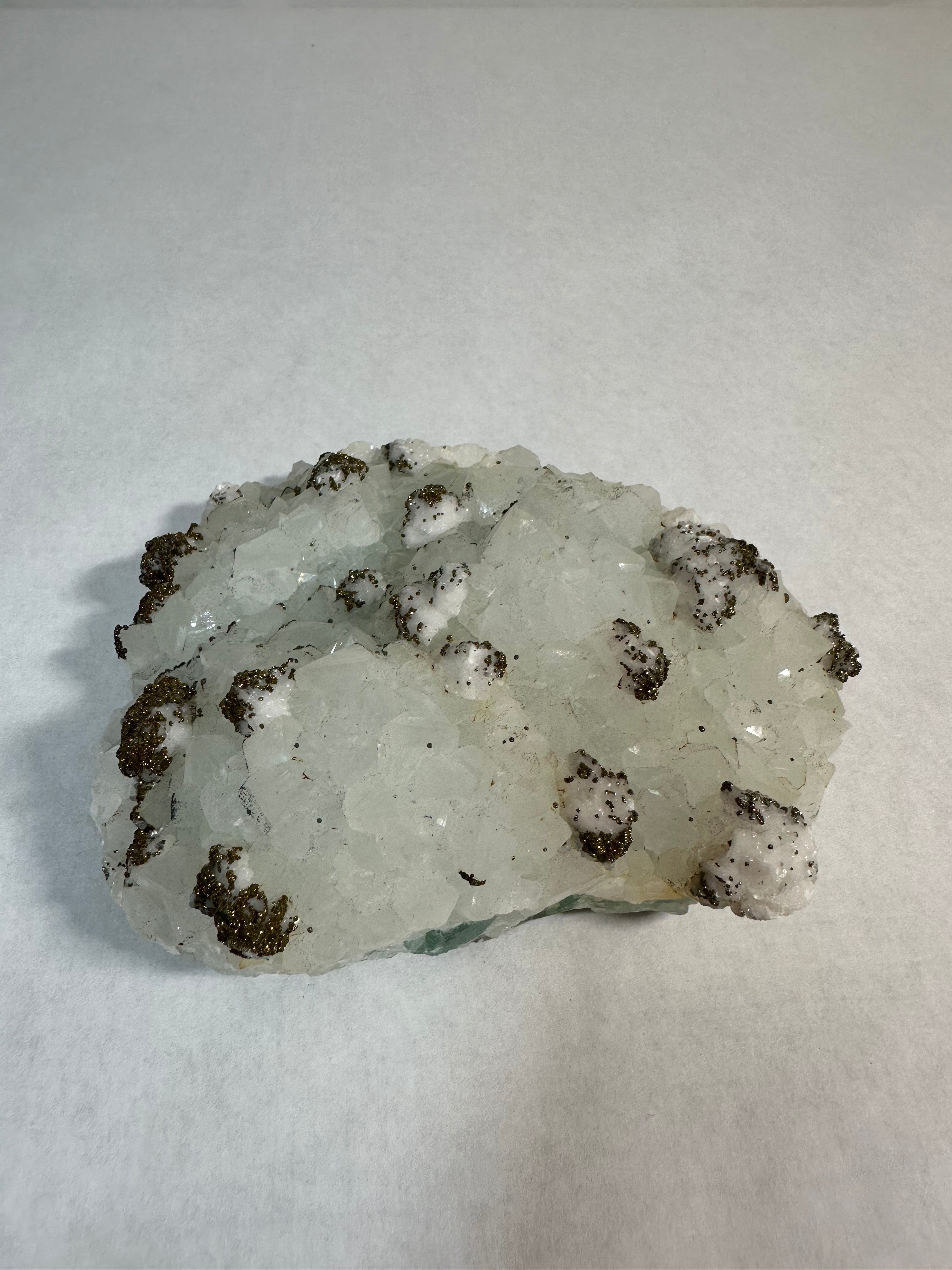 Fluorite, Aragonite, Pyrite