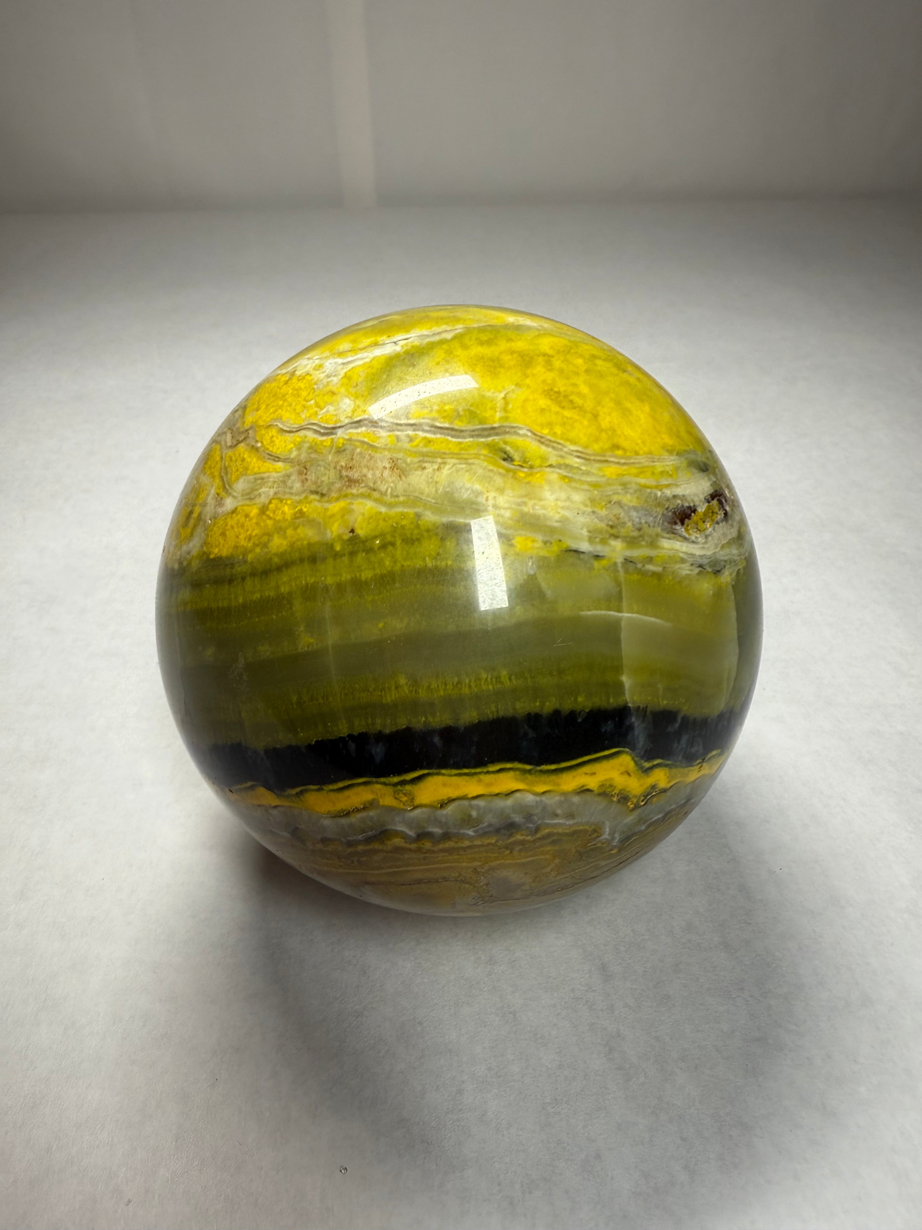 Bumblebee Jasper Sphere